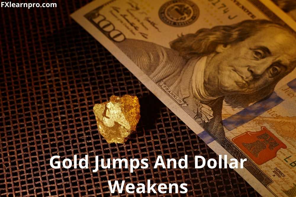 Gold jumps and dollar weakens due to Asians' positive sentiment